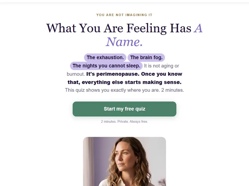The Hermonise quiz page: What you are feeling has a name.